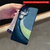 2DFlat Samsung phone case Curling Wave in Rainy Sky Applicable to Galaxy S22 S23 S24 S25ULTRA S26 A12 A13 A14 A15 A16  A34 A35 A54 A55