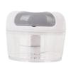 Garlic Chopper Manual Mini Safe Multipurpose Transparent Garlic Mincer with Drawstring for Kitchen