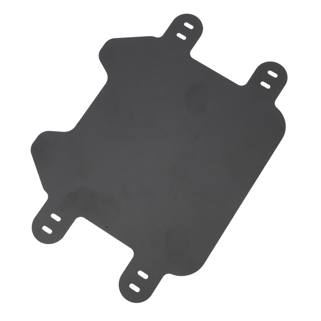 Motorcycle Front Number Plate Matte Black Easy To Install License Plate Replacement for SUR‑RON Light Bee Light S X