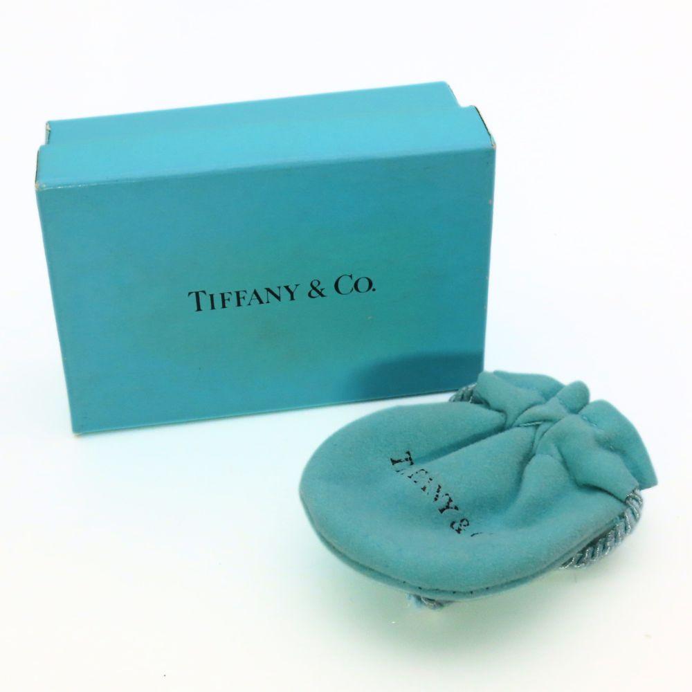 Used TIFFANY&Co. Ring Notes Narrow New York EU#53.5 Silver925 3.0g Silver Accessories