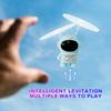 Dual Wings Flying Robot Toy Colorful Luminous Spinning Gyro Fingertip Gyro  Interactive Toy