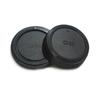 1Pair Camera Body Cap + Rear Lens Cap for Minolta MD Leica for Pentax Olympus Micro M4/3 Fuji C-Y M39 Camera Mount