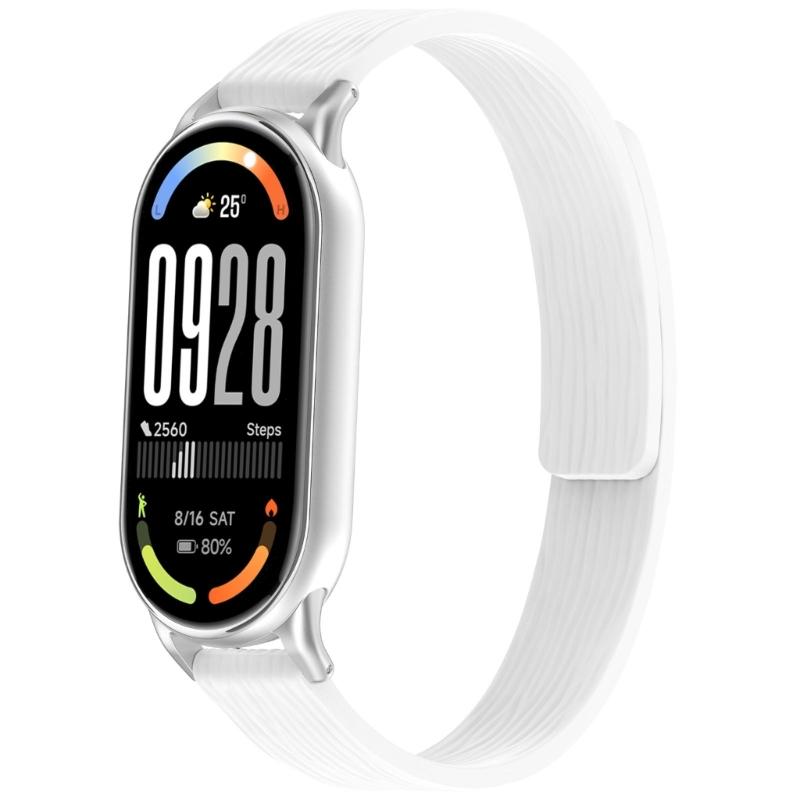 Your Smartwatch With 12mm Striped Magnetic Universal Fit For Sports Daily Use Color