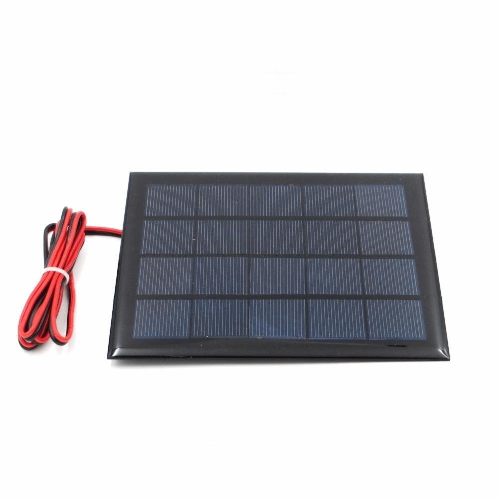 2pcs DC 5V 500mA Solar Panel Cell Module Mini Solar Panel Charger  Solar Lawn Lights