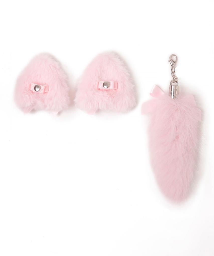 WEGO Cat Ear DIY Custom Favorite Cute Ita Cat Size Black Set, Decorations, Item, Bag, Gift, Women's, F,