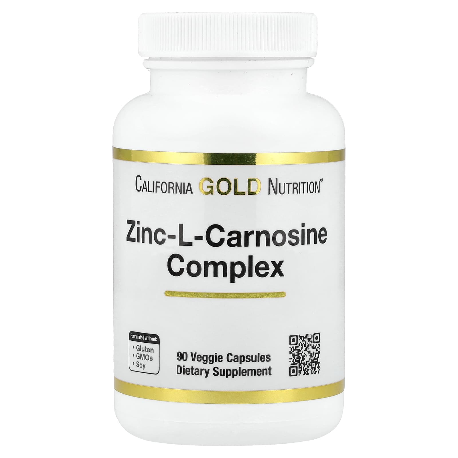 

Zinc-L-Carnosine Complex, 90 Veggie Capsules