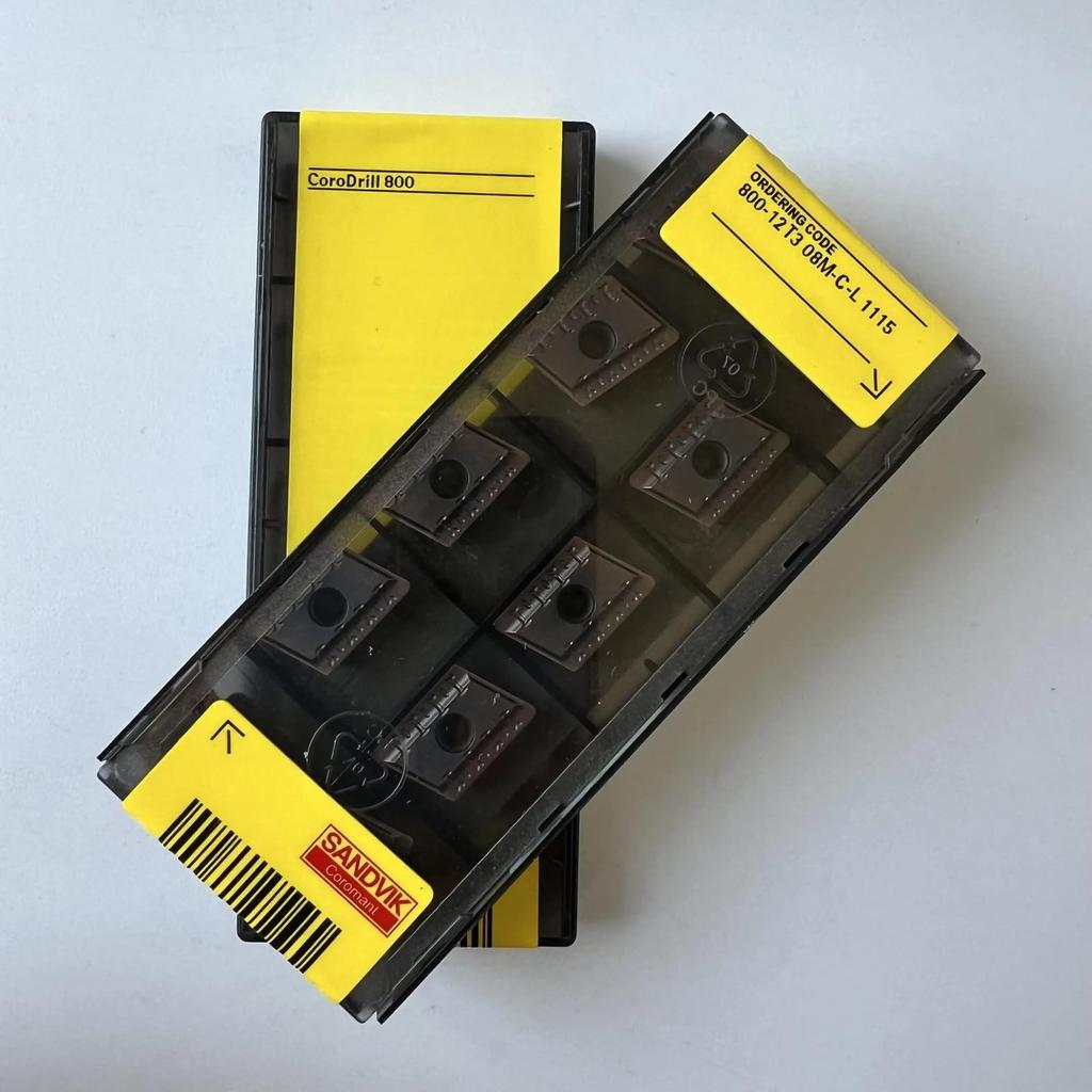 Original Sandvik / 800-12T308M-C-L 1115 /CNC CARBIDE tool blade 10 Pcs