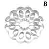 Large Size Sunflower Shape Pie Crust Cutter Stainless Steel Pastry Molds Cookie Biscuit Stamp Cake Decorating Tools