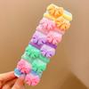10Pcs Girls Cute Cartoon Rubber Bands High Elastic Hair Bands Children Headwear Hair Accessories Kids Headband Ornaments