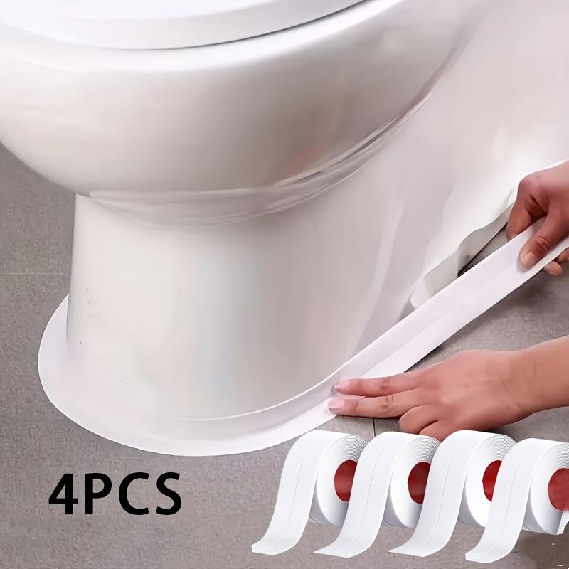 59in/2/4 Rolls Kitchen & Bathroom Waterproof Sealing Tape, Self-Adhesive Seam Strip for Instant Application, No Tools Needed, Peel and Stick