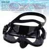Swimming Glasses with Nose Cover Adults 180 Degree Clear View for Snorkeling Diving Pool Beach