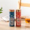 Koreanische Traditionelle Natürliche Perlmutt Moran Hwapyeongdo Trinkflasche 350ml