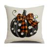 New Halloween Pillow Cover Black Pumpkin Ghost Horror Car Party Cushion Sofa Pillow Cover