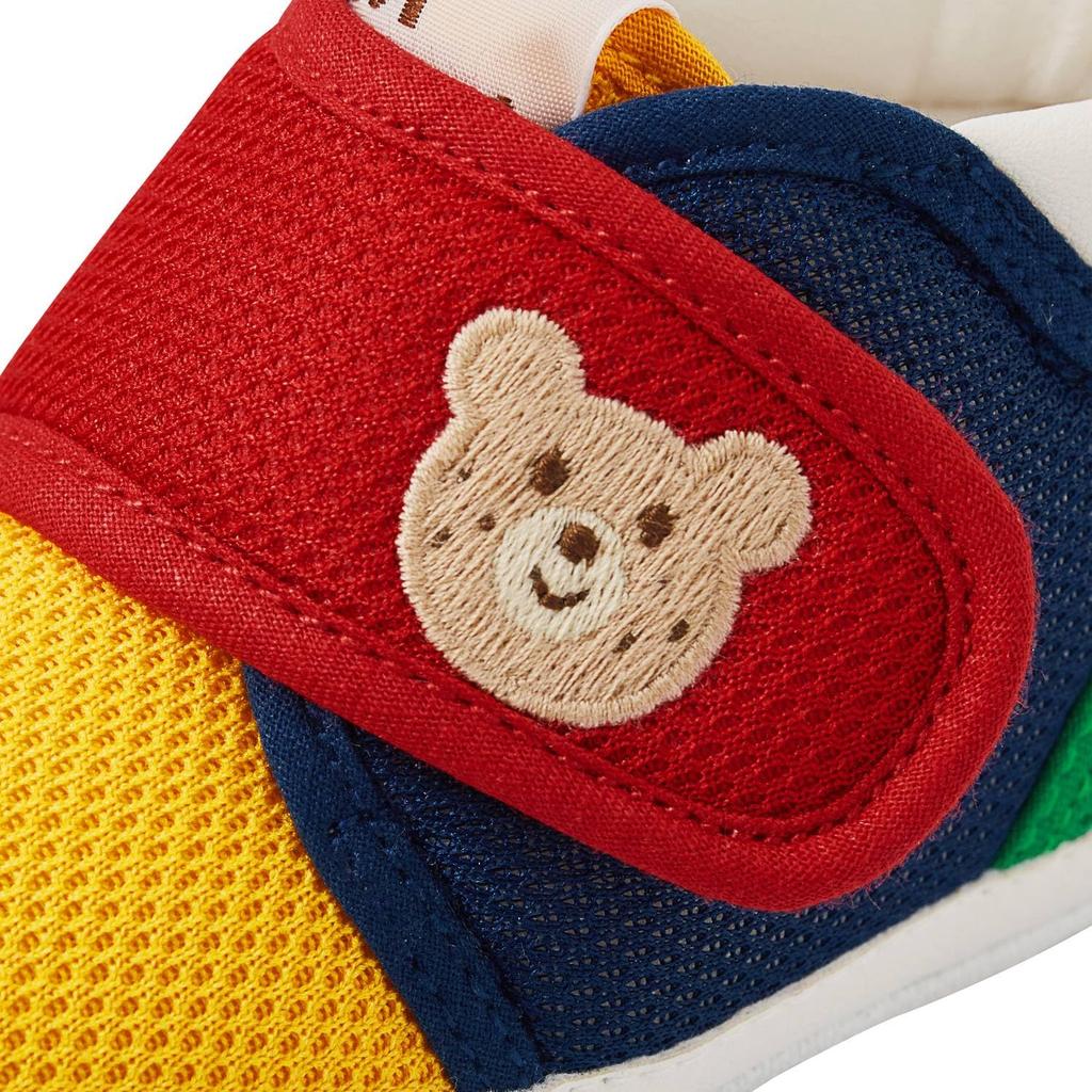 MIKIHOUSE HOT BISCUITS Pre-Shoes for Boys and Girls, Baby Clothes, Multicolor, 12.5cm, 73-9305-683