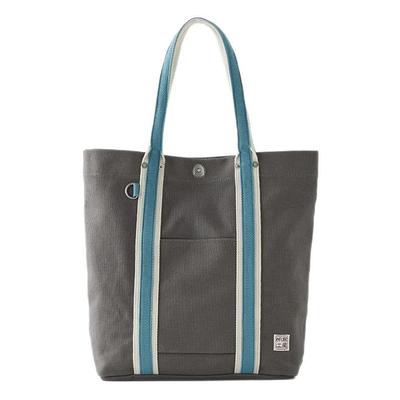 Hanpu Kobo Tragetasche, A4, großes Fassungsvermögen, Canvas-Tragetasche, LINE Tote 3J45, Grau [Tragetasche Damen Herren Canvas]