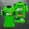 Summer Racing Suit Sports Casual T-shirt Alex Marquez # 73 Breathable Fast Short Sleeved T-shirt for Both Men and Women