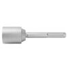 3/2.56/1.77 Inch Diameter Head Fence Post Pounder Steel SDS PLUS Shank Ground Rod Driver Post Driver Attachment Hammer Drills