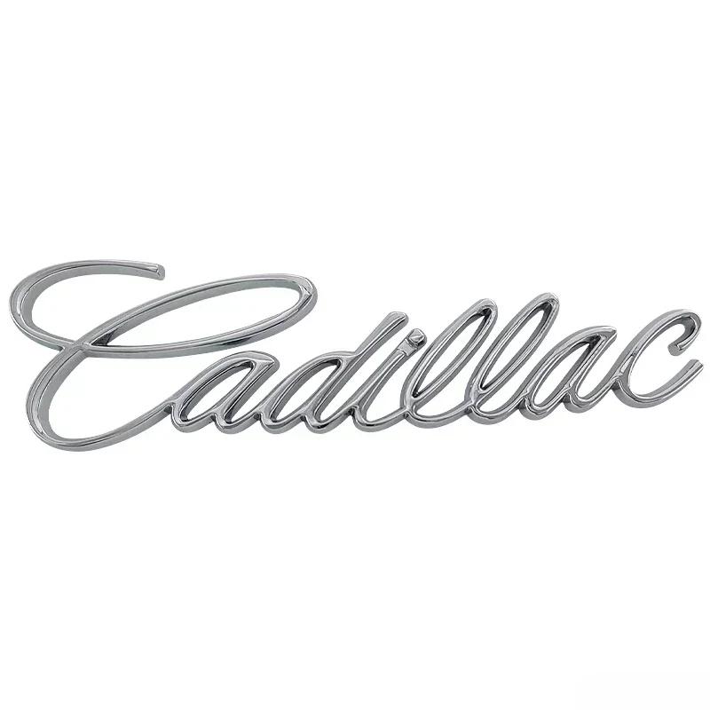 Metalowy Listek 3D Naklejka na Tył Samochodu Błotnik Boczne Odznaka Bagażnika Dla Cadillac Escalade ATS BLS CTS CT4 CT5 CT6 EXT STS SLS SLR SRX XLR