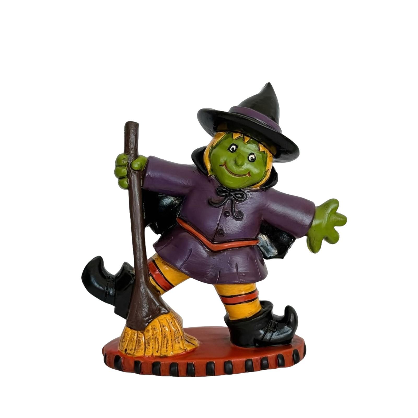 

Хэллоуин Метла Ведьмы Настольное Украшение, Праздничные Подарки для Друзей One Size