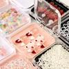 50/20/10PCS Press-On Nail Storage Acrylic Boxes Clear Nail Boxes Jewelry Storage Tool & Accessories