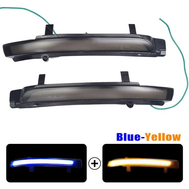 Rearview Mirror Repeater Dynamic Blinker For Skoda Octavia MK2 A5 SuperB B6 3T LED Turn Signal Light 2009 2010 2011 2012
