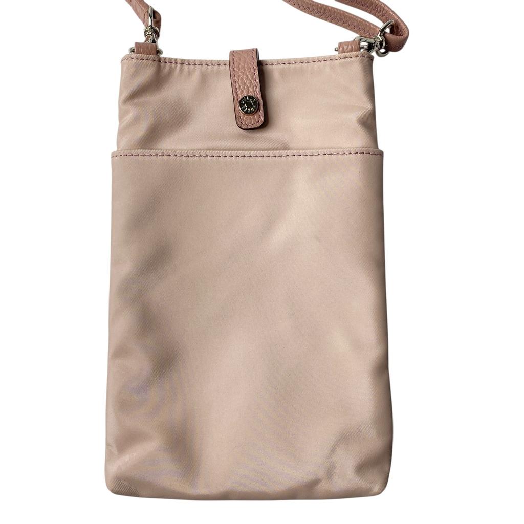 Used Shoulder Bag Pink leather Women