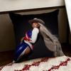 Singer BBeyonce CCowboy Cushion Cover Reversible Soft Durable Pillow Cover Home  Car MultiScene Use for Daily Comfort