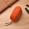 Tragbare Leder Schlüsseltasche Tasche Multifunktionale Reißverschluss Münzbörse Große Kapazität Auto Schlüssel Tasche Herren Damen