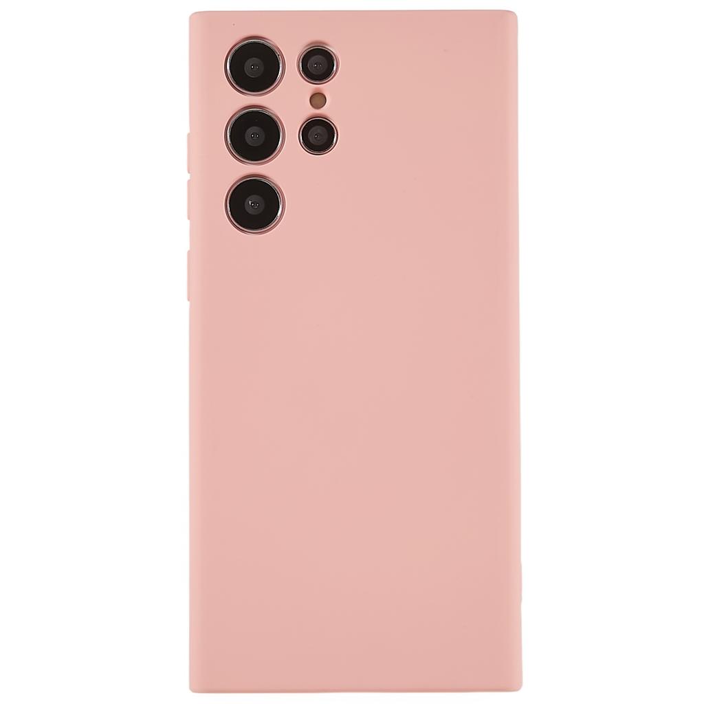 For Samsung Galaxy S24 Ultra Cover 2.0mm Solid Color TPU Shockproof Protective Phone Case