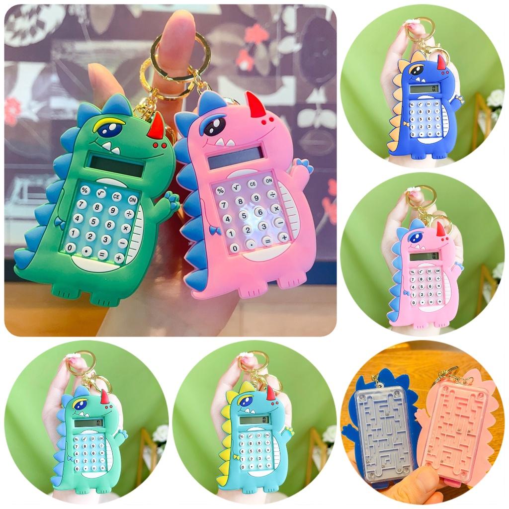 Lovely Resin Dinosaur Maze Keychain Creative Kids Toy Decoration