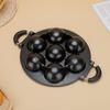 7/12/19-Hole Baking Pan Round Mold for Cake Pop Takoyaki & Egg Pancake Aluminum Takoyaki Pan Easy Release Quick Cleaning Versatile Kitchen Baking Tool