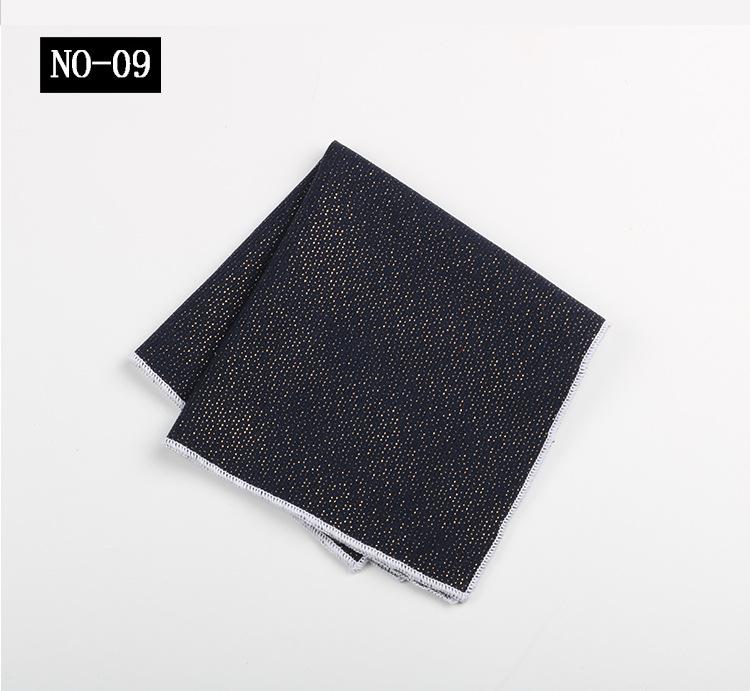 Men'S Pocket Towel Suit Shirt Dress Banquet Wedding Bright Silk Macaron Small Handkerchief Square Towel