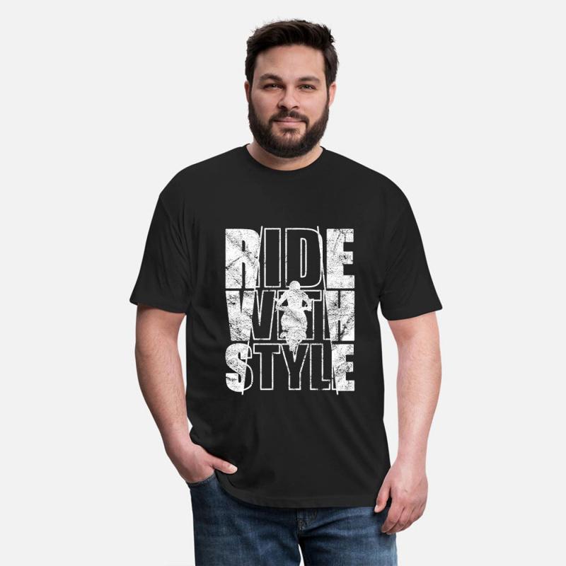 Biker Motorcycle Gift T Shirt for Men Ride Bike Graphic Clothes 100 Cotton Printed Tee All Size Tops S6XL