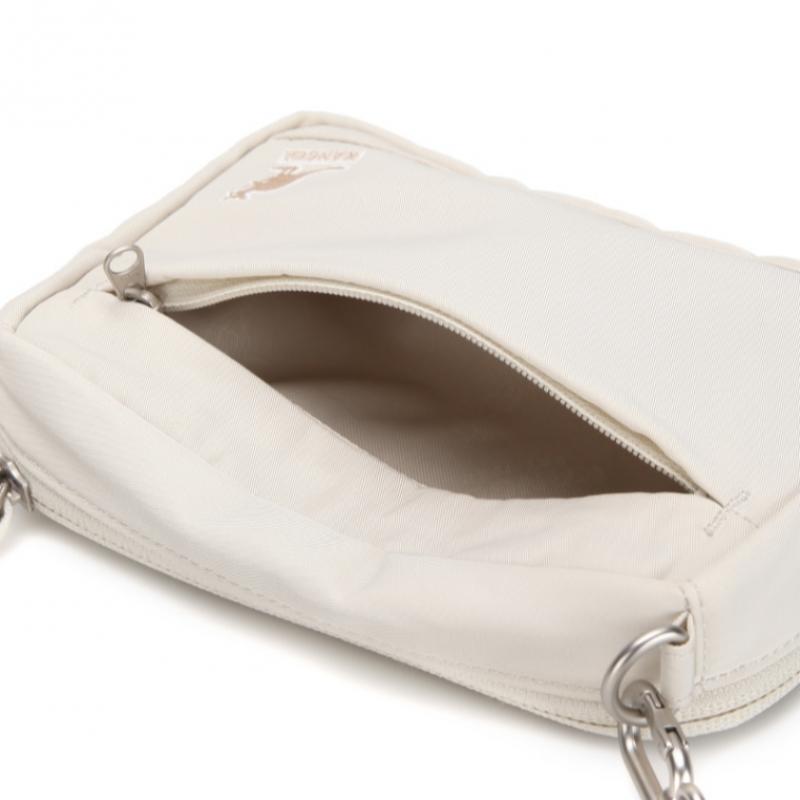 KANGOL Easy Travel Wallet Bag 3401 Ecru