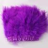 Turkey Feather Velvet Ribbon for DIY Wedding, Latin Headwear, and Clothing Accessories