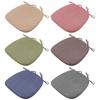 Thicken Removable Dining Room Non-slip For Garden Kitchen Office Tie On Seat Pad Home Decoration Chair Pad Chair Cushions