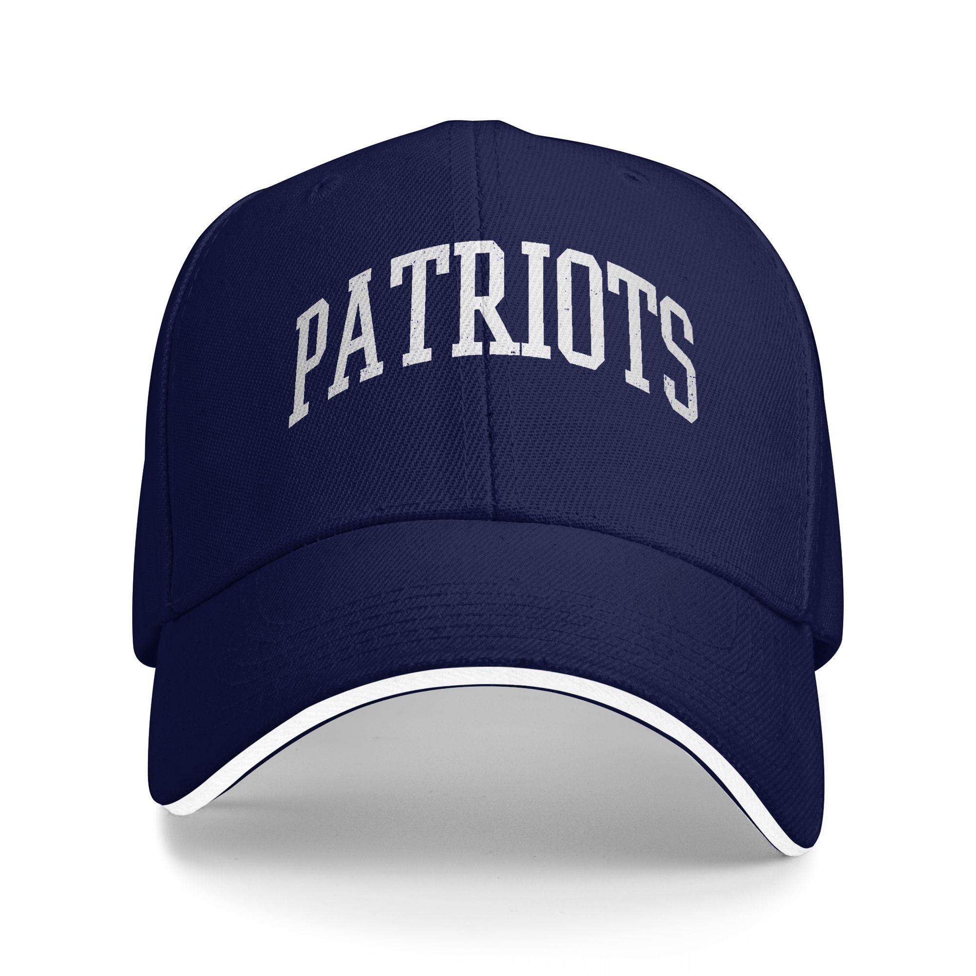

Vintage Patriots Baseball Cap Street Style Female Male Trucker Hat Sun Design Outdoor Sports Snapback Cap Gift One Size