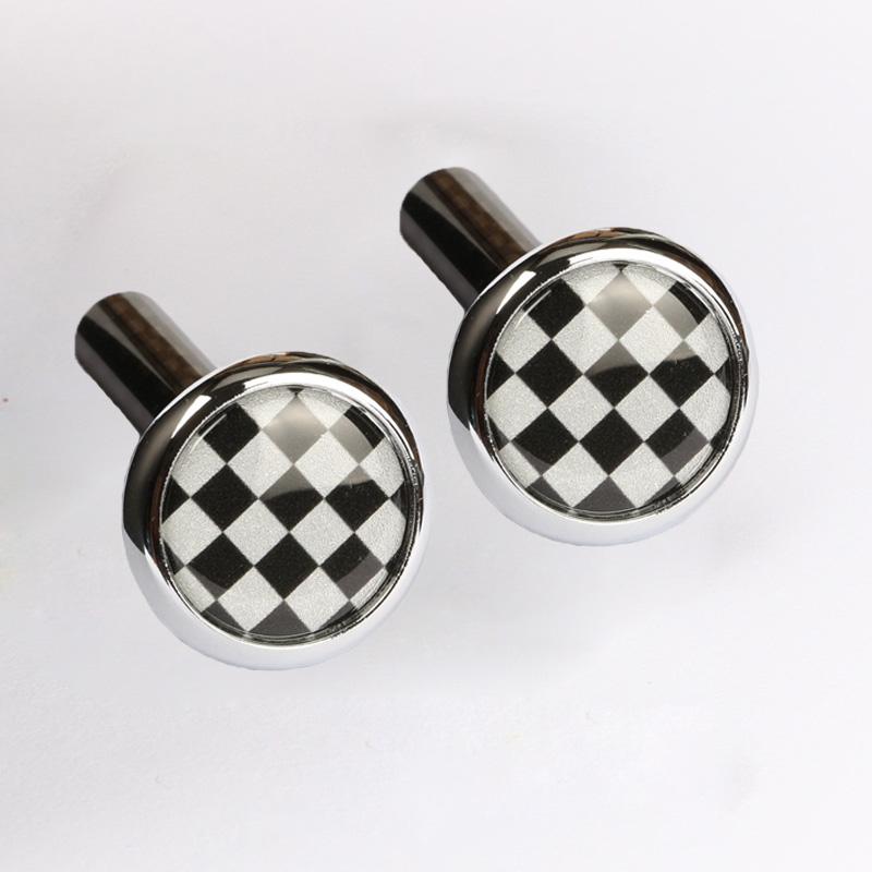 

For Mini Cooper JCW S One R55 R56 R60 R61 F54 F55 F56 F60 Countryman Car Accessories 2pcs Car Window Door Lock Pin Cover Sticker