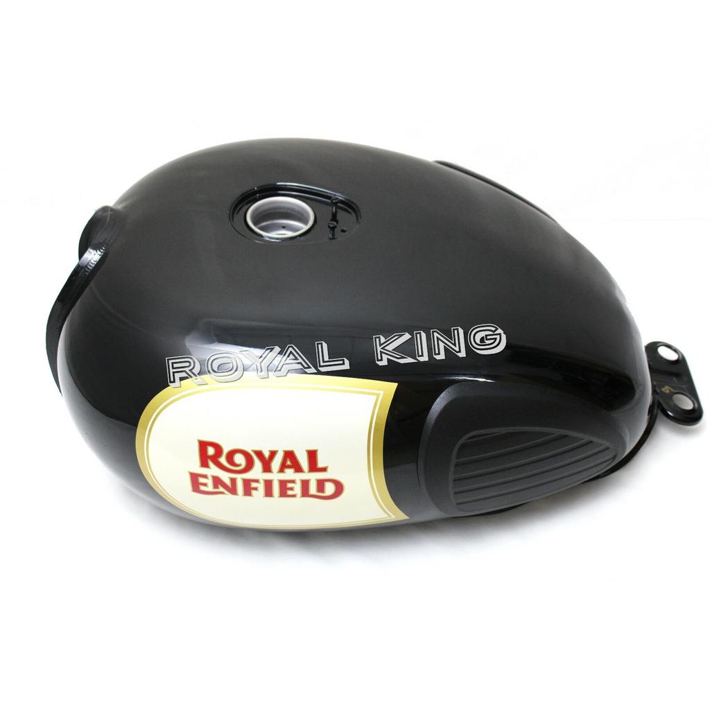Royal Enfield Classic 350 BS3 Black "Petrol Gas Fuel Tank" With Sticker Assembly