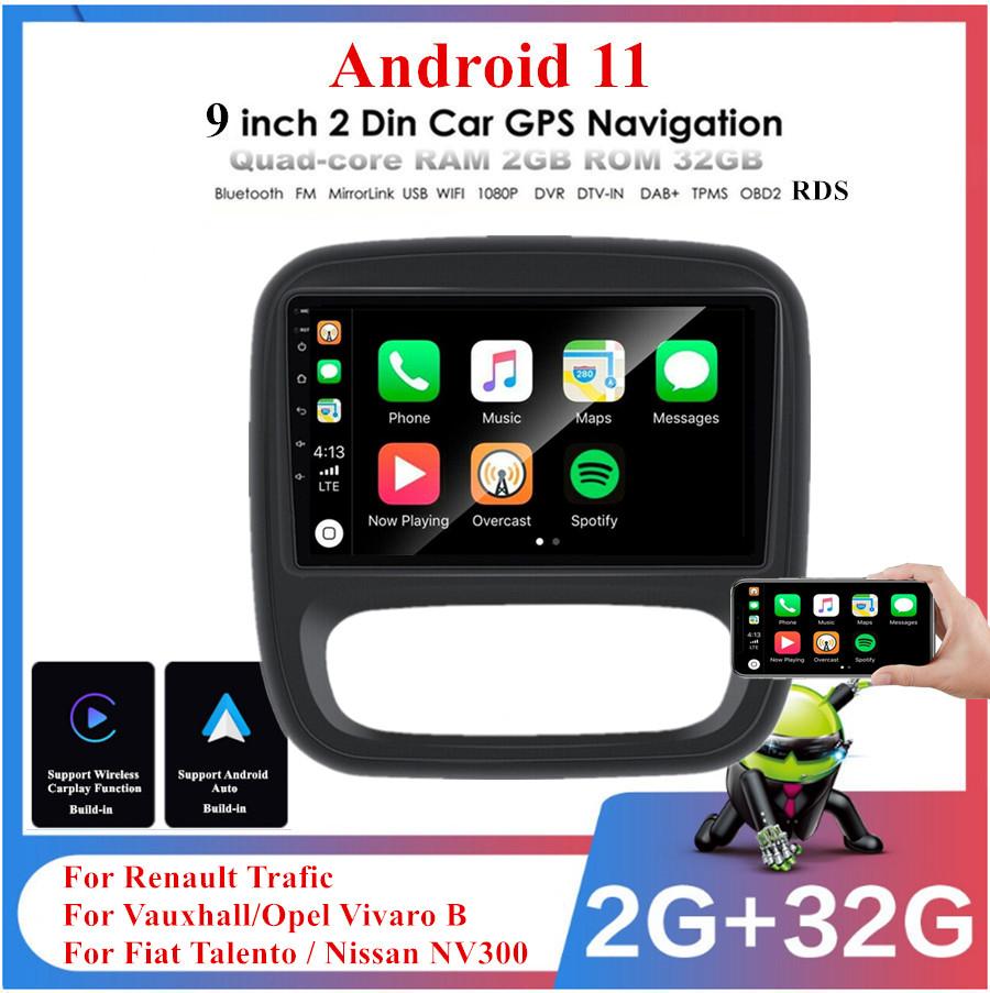 Renault TRAFIC3 navigation all-in-one machine-9 inch high with built-in CP