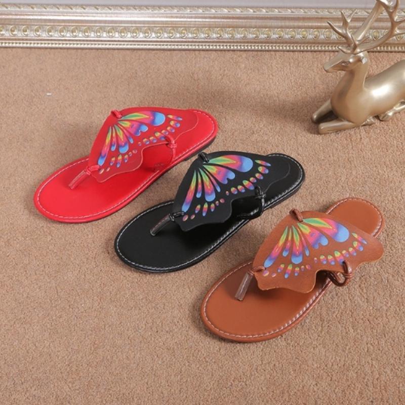 Fashion Versatile Soft Soled Shoes for Summer New Round Toe Flat Shoes Fashion and Simple Women's Sandals Lightweight Non Slip Slippers