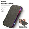 For iPhone 13 Pro Case Compatible with MagSafe RFID Blocking Card Holder Leather Phone Cover
