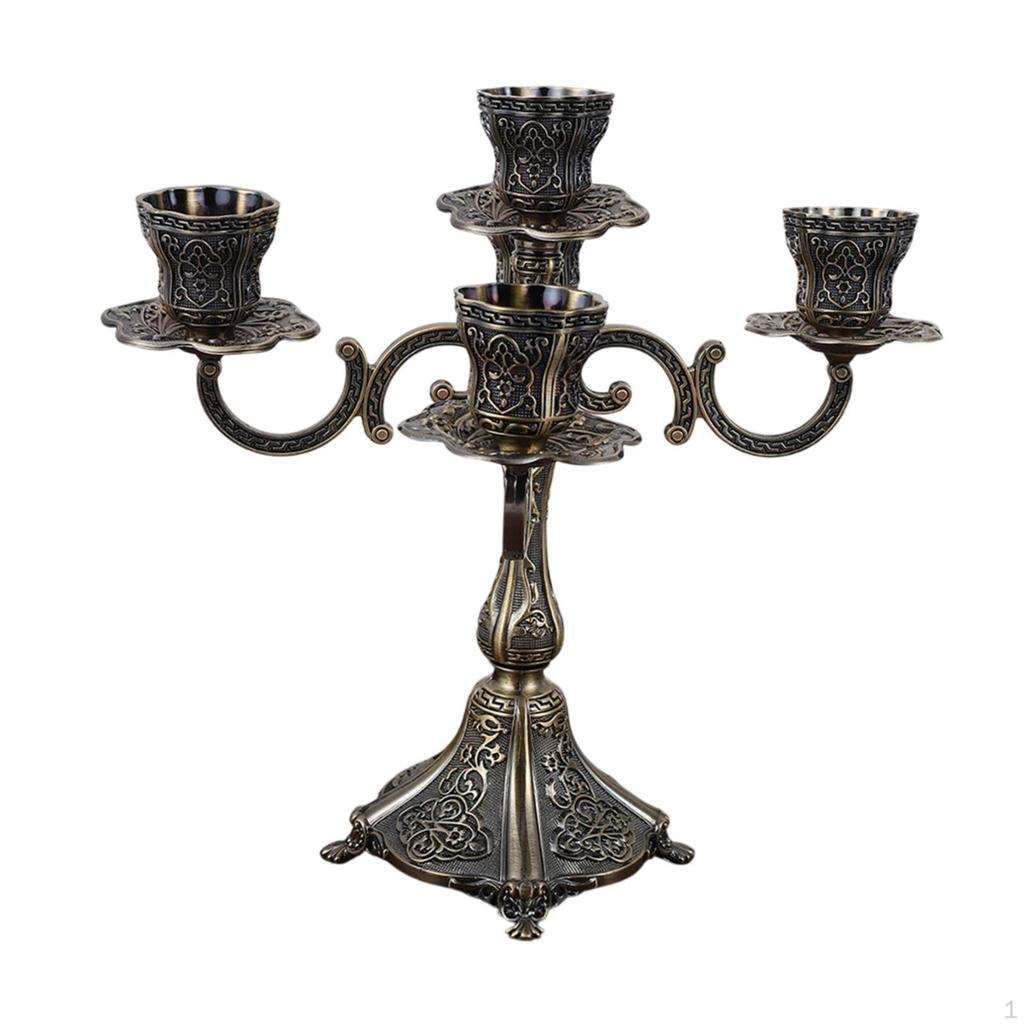 Candle Holder Candelabra Candlestick Decorative Stand Decoration for Table Centerpiece