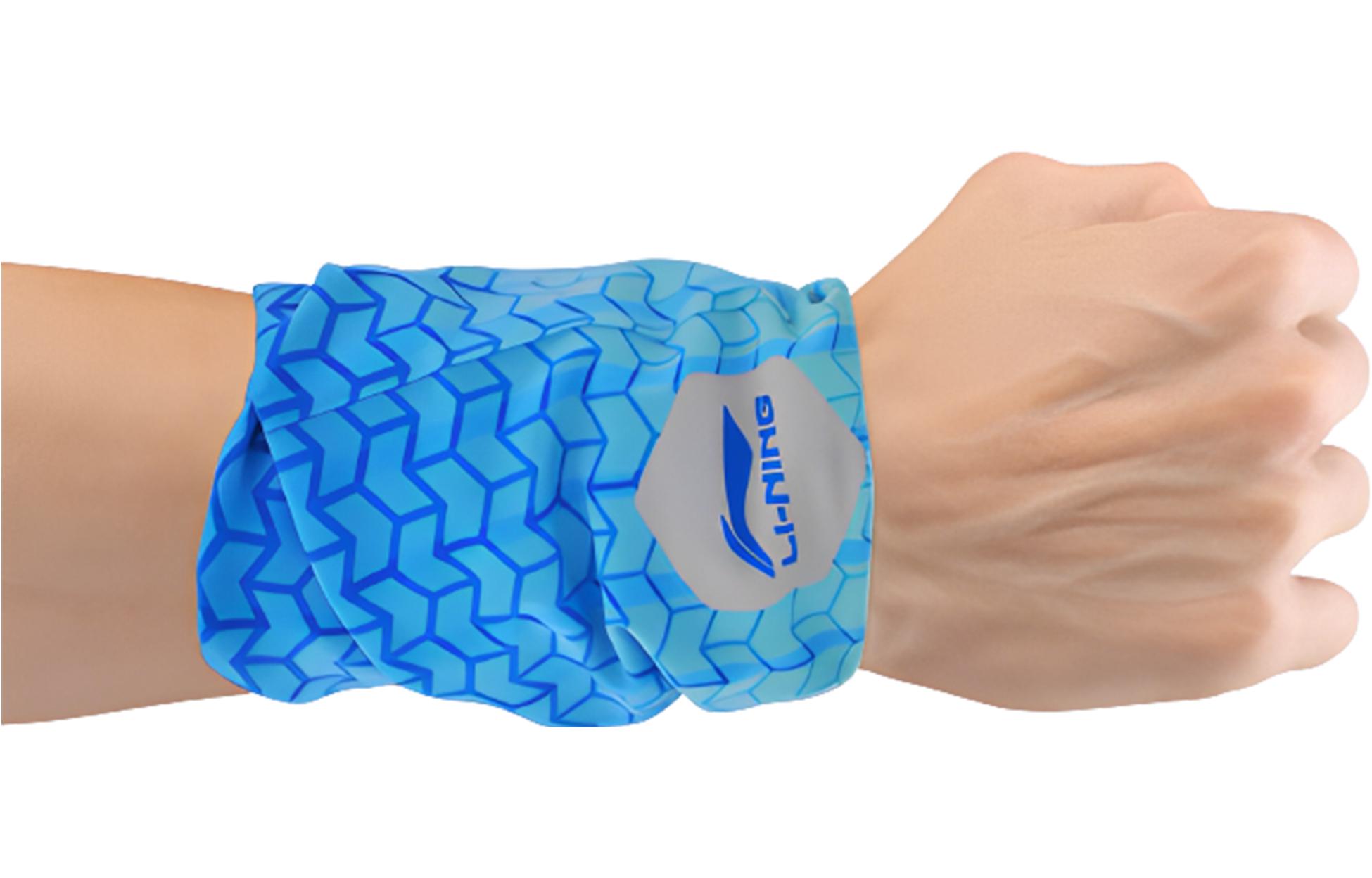 Li Ning Sweatbands Strap 1 Pc Blue Unisex lining-632