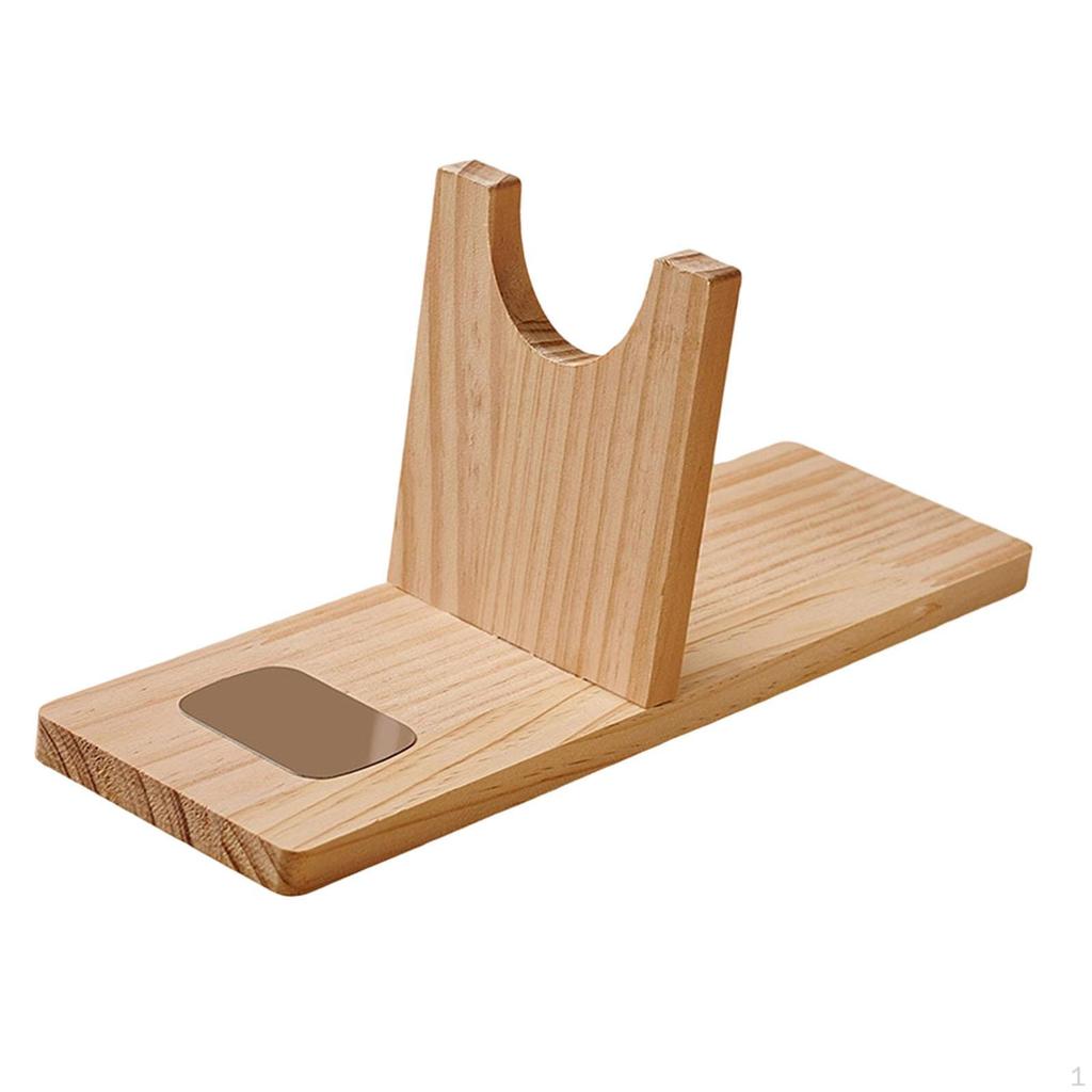 Glue Holder, Stable Wooden Base, Universal Lightweight Desktop Storage Organizer, Workshop