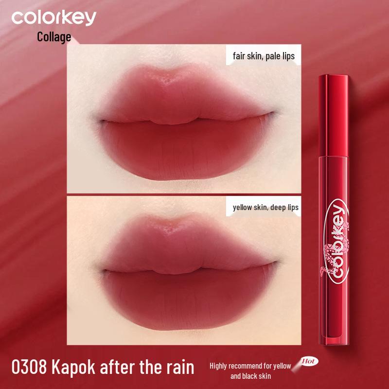 

Colorkey Водный блеск Зеркальная помада-роса для губ - Пурпурная капибара