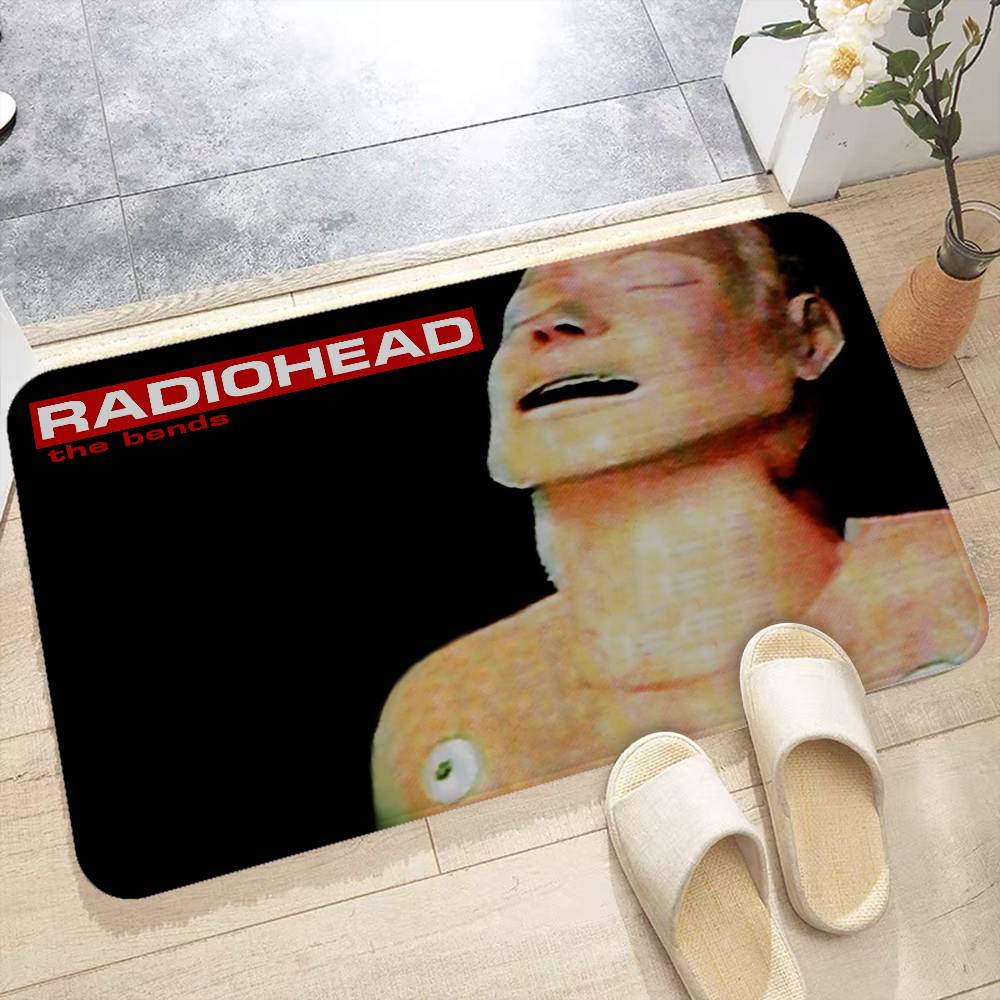 Alternative Rock Band R-Radiohead Bathroom Mat Kids Room Bedroom Decoration Balcony Anti-Slip Doormat Living Room Welcome Rug
