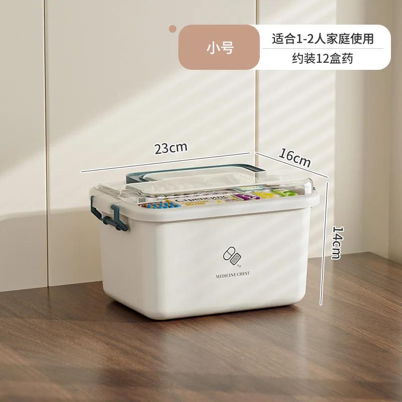 

Портативная аптечка большой емкости, домашняя аптечка первой помощи, семейная аптечка, многослойный футляр для хранения лекарств