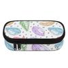 Pen Case Spacious Storage Zipper Closure 300D Polyester with Pen Slots Mesh Pocket and Spacious Main Compartment for Boys Girls