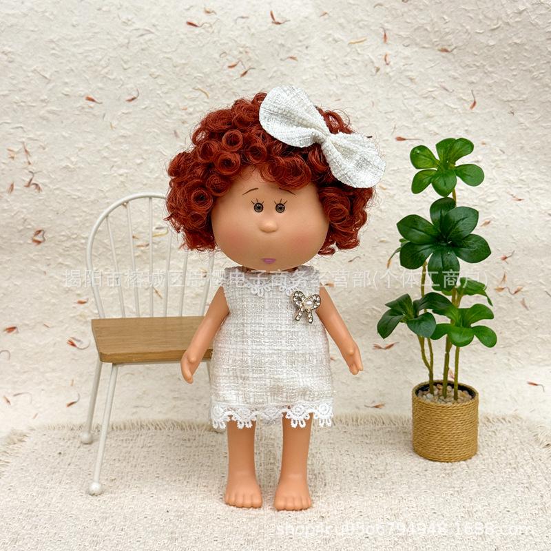 24cm Spanish Mia Potato Doll Dress-Up Set with Plush Outfit